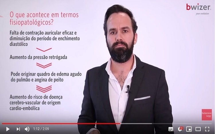 Caso clínico: Fibrilhação auricular (FA) no ECG