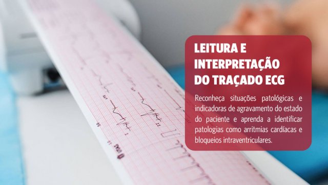Curso ECG (eletrocardiografia) para enfermeiros